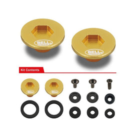 BELL HELMETS 2020005 Pivot Kit SE03 & SE05 Gold