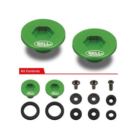BELL HELMETS 2020007 Pivot Kit SE03 & SE05 Green