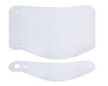 Load image into Gallery viewer, BELL HELMETS 2030014 Bell Helmets 2030014 Thick 5mm Clear Tear Offs – Set of 10 for Motorcycle Shields