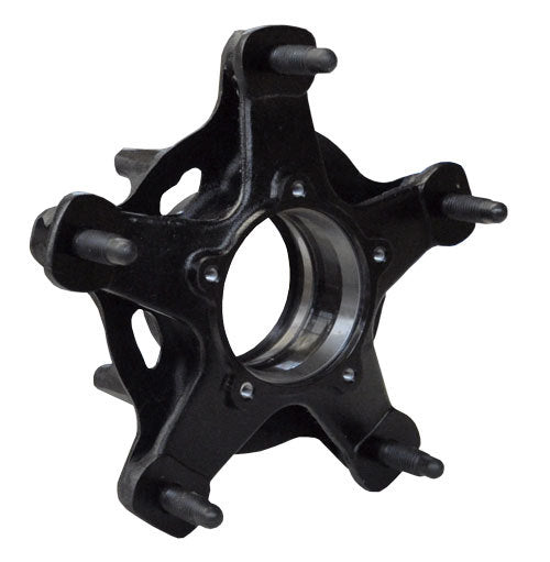 BERT TRANSMISSIONS CTD-001-KIT-BK BERT Transmissions CTD-001-KIT-BK Rear Wide 5 Wheel Hub Kit with Studs - Black Aluminum
