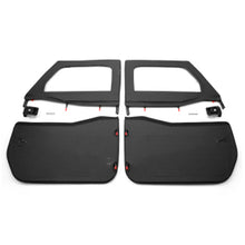 Load image into Gallery viewer, BESTOP 51750-17 Full 2-Piece Fabric Door Jeep 18-20 Wrangler JL