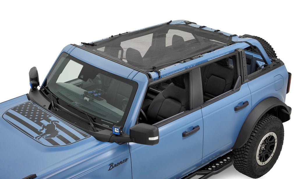 BESTOP 52423-11 21-   Ford Bronco Safari Access Bimini Mesh