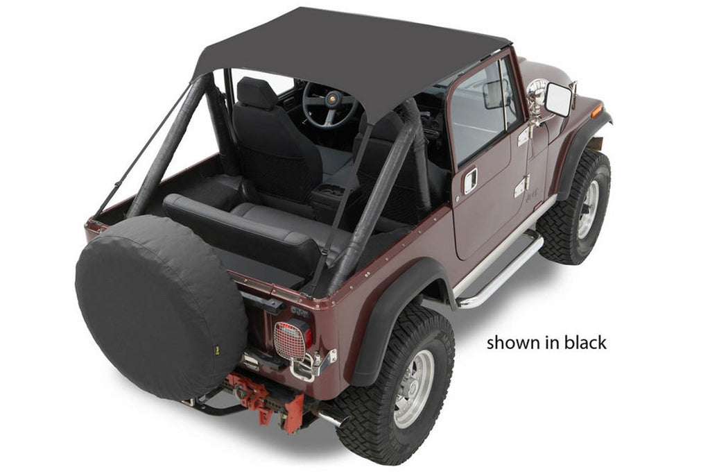 BESTOP 52508-04 76-86 Jeep CJ7 Tan Traditional Bikini