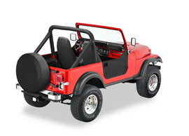 BESTOP 53038-15 80-95 Jeep CJ7 Black Denim Half Doors