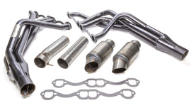 BEYEA CUSTOM HEADERS DLM604-17-A SBC DLM Header 1-5/8 x 1/-3/4 Crate 2-3/4in Col