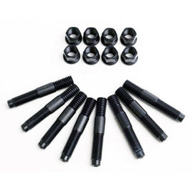 THE BLOWER SHOP 2590 Aluminum Blower Stud Kit Black Anodized (8pk)