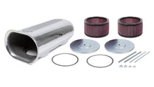 Load image into Gallery viewer, THE BLOWER SHOP 5510 Dual Carb Blower Scoop Kit - Polished