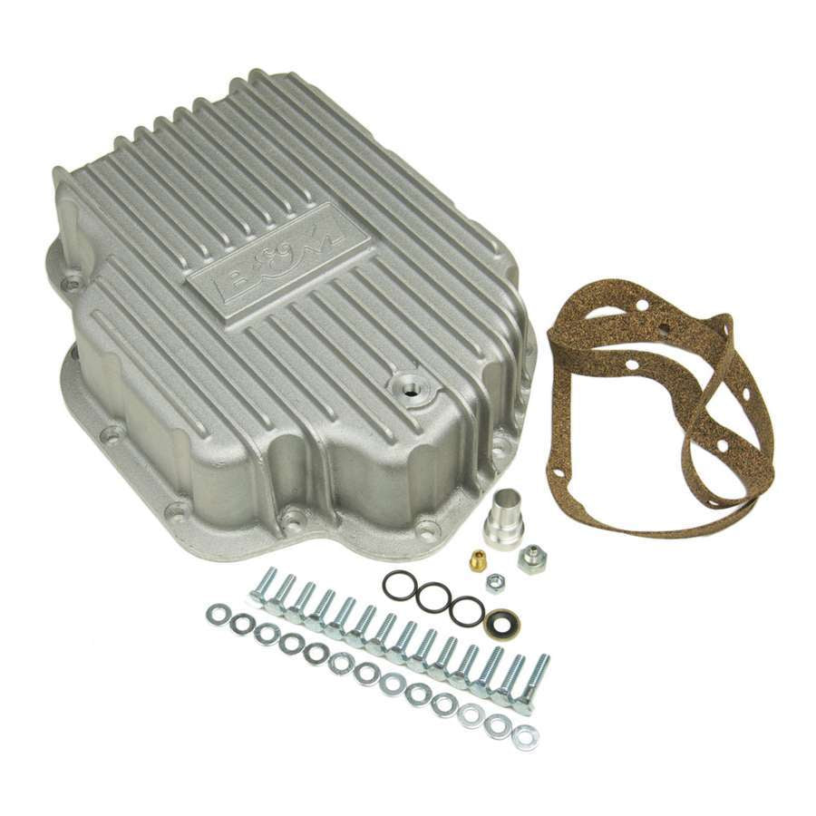 B and M AUTOMOTIVE 20280 Cast Alum Tranny Pans