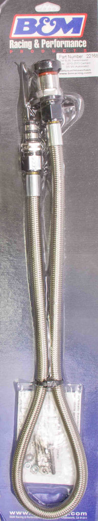 B and M AUTOMOTIVE 22168 Locking Trans Dipstick Kit 2010-Up Camaro SS