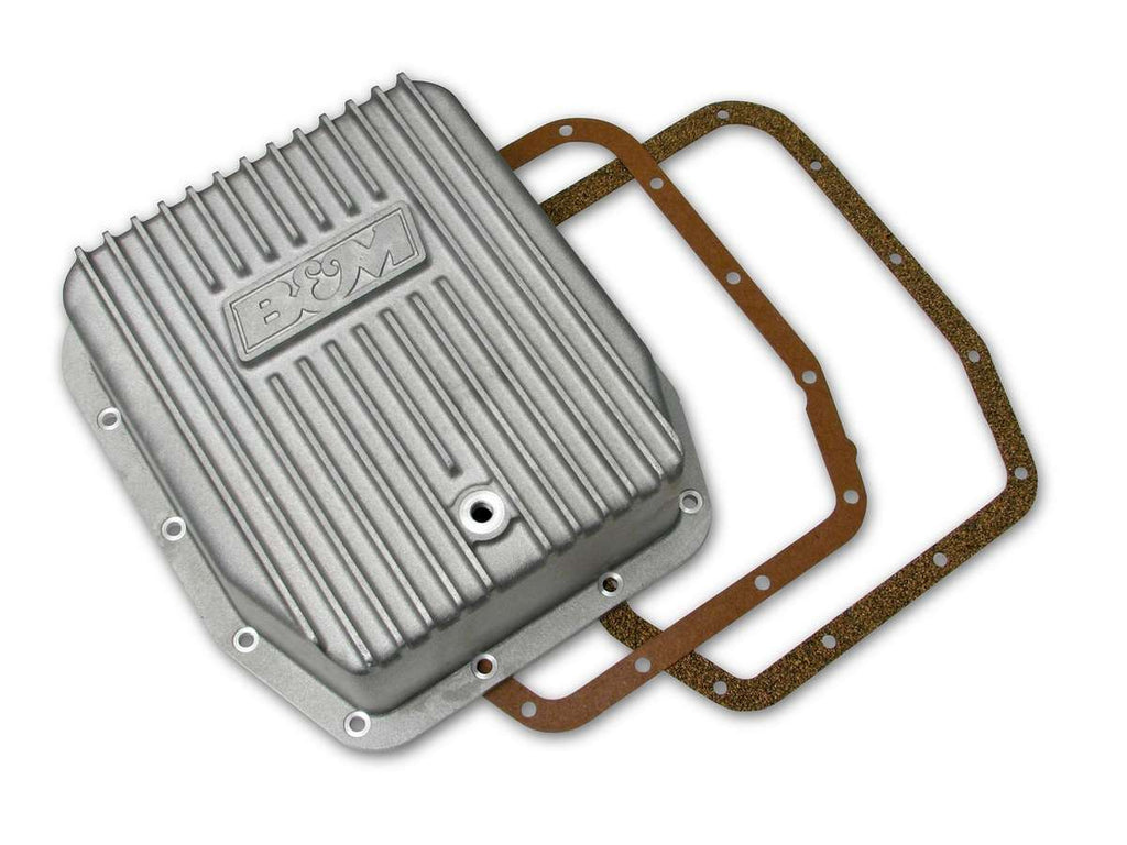 B and M AUTOMOTIVE 40291 Cast Alm Trans  Pan Ford AODE/4R70W - Deep Style