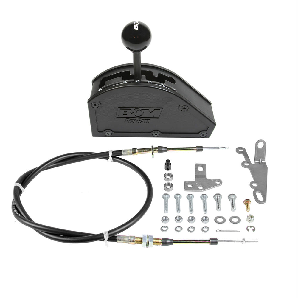 B and M AUTOMOTIVE 80889 Pro-Gate Shifter - GM 3-Speed - Rear Exit