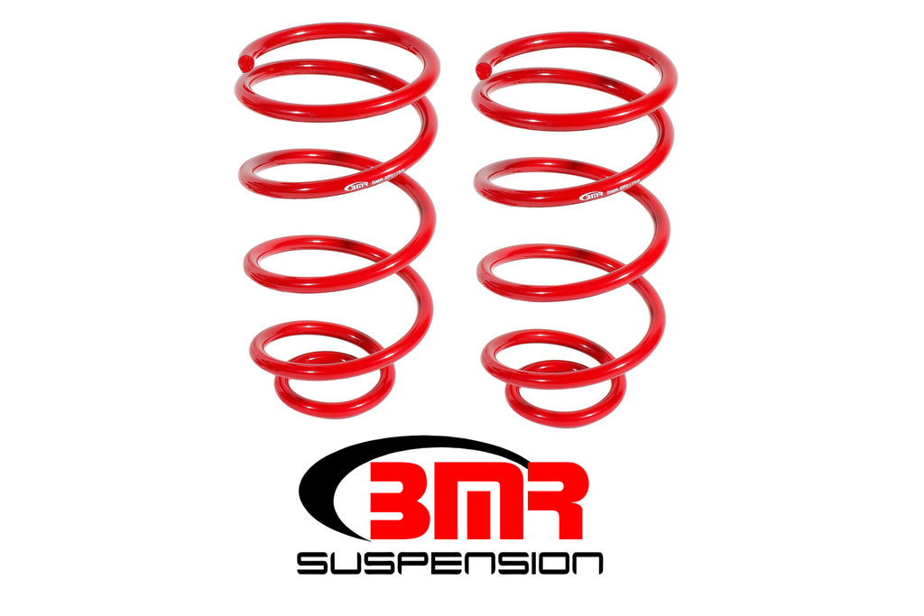 BMR SUSPENSION SP017R BMR Suspension SP017R 1-Inch Drop Lowering Springs, Red, 1964-1966 BOP