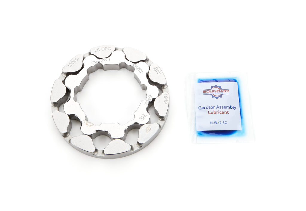 BOUNDARY RACING PUMP LS-10295-OPG Billet Oil Pump Gear Set GM LS Standard Flow