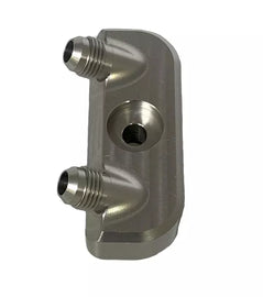 BOWLER PERFORMANCE TRANSMISSIONS 2410003 GM 6L80E Cooler Manifold Set Converts To -6 Black