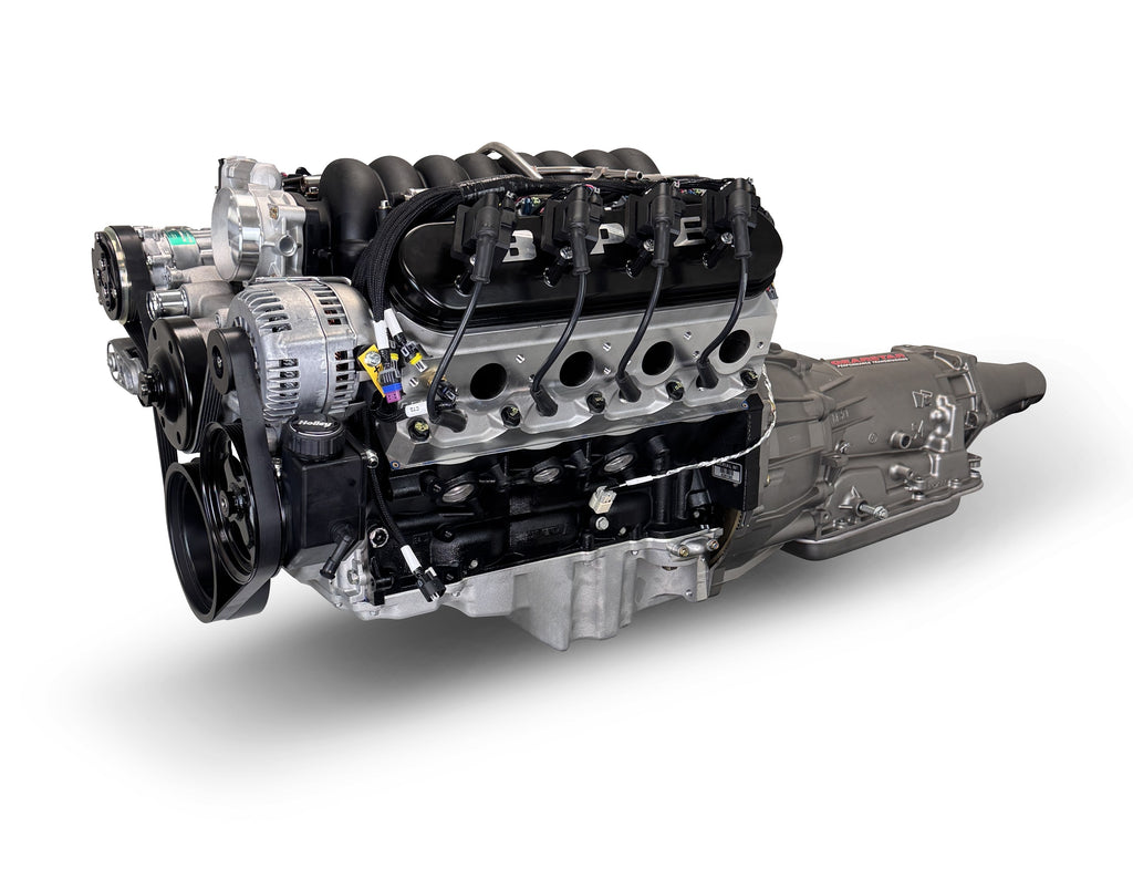 BLUEPRINT ENGINES BLS3763K4L7 Blueprint Engines BLS3763K4L7 LS 376 Standard Edition Crate Engine with 4L65E/4L70E Transmission