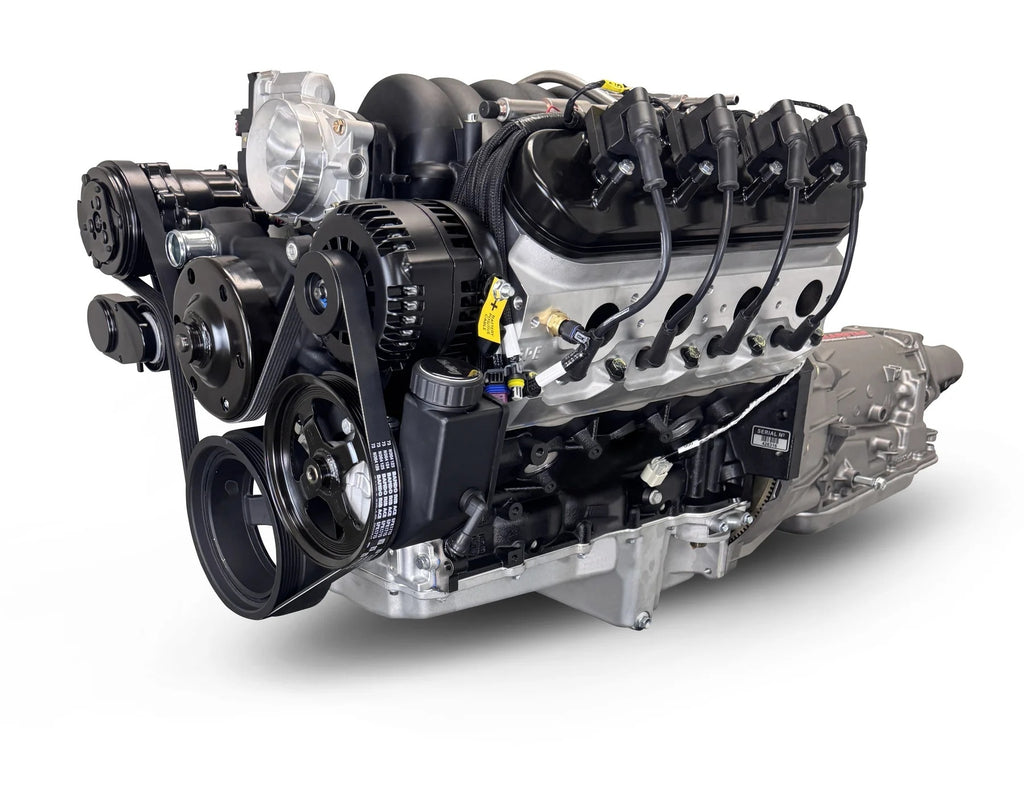 BLUEPRINT ENGINES BLS4273KB4L7 Blueprint Engines BLS4273KB4L7 LS 427 Standard Edition Crate Engine with 4L65E/4L70E Compatibility