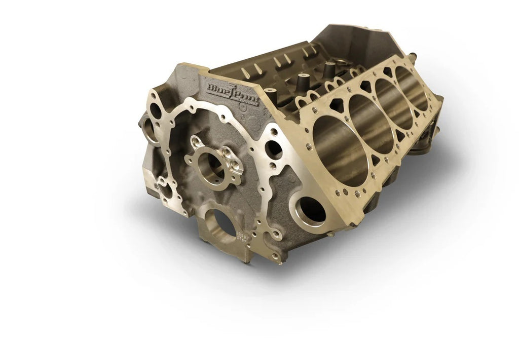 BLUEPRINT ENGINES BPP12110352 Blueprint Engines SBC Engine Block BPP12110352 with 4-Inch Bore and 9.025-Inch Deck