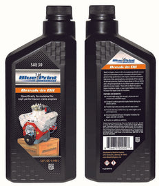 BLUEPRINT ENGINES BPP710 Crate Eng Break In Oil SAE30 Quart
