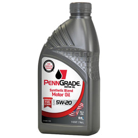 PENNGRADE MOTOR OIL 62716 PennGrade Syn Blend 5w20 1 Quart