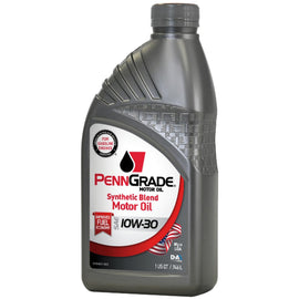 PENNGRADE MOTOR OIL 62736 PennGrade Syn Blend 10w 30 1 Quart