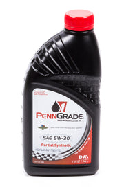 PENNGRADE MOTOR OIL 71096 5w30 Racing Oil 1 Qt Partial Synthetic