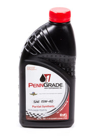 PENNGRADE MOTOR OIL 71586 15w40 Racing Oil 1 Qt Partial Synthetic