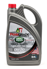 PENNGRADE MOTOR OIL BPO71700 PennGrade Motor Oil 0W20 SAE Full Synthetic - 5 Quart Jug