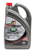 Load image into Gallery viewer, PENNGRADE MOTOR OIL BPO71720 PennGrade Motor Oil 0W-40 SAE Full Synthetic, 5 Quart Jug