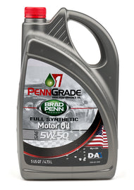 PENNGRADE MOTOR OIL BPO71740 PennGrade Motor Oil 5W50 Synthetic - 5 Quart Jug