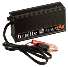 Load image into Gallery viewer, BRAILLE AUTO BATTERY 1236 Braille Auto Battery Battery Charger 12V 6-Amp for AGM Batteries
