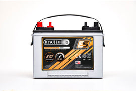 BRAILLE AUTO BATTERY 34M 34M Marine Endurance AGM Battery 870 CCA