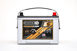 BRAILLE AUTO BATTERY B34R 34R Endurance AGM Battery 870 CCA