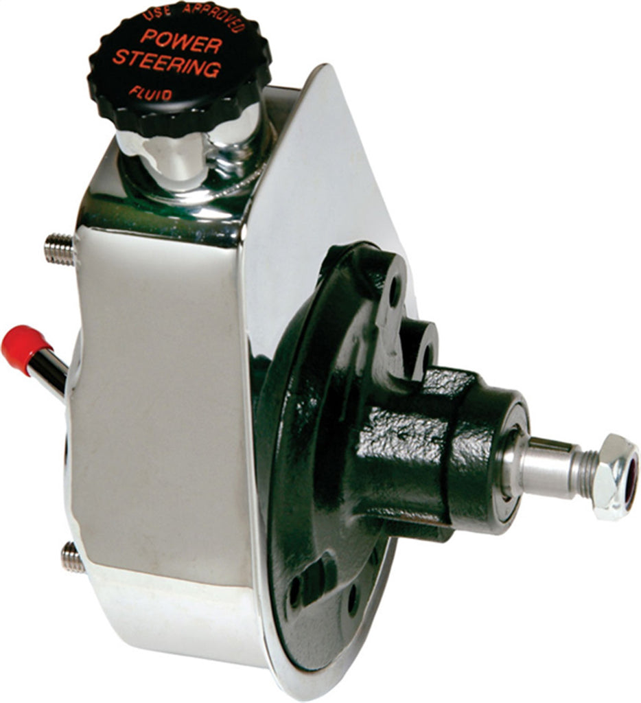 BORGESON 800311 Rebuilt Saginaw Power Steering Pump Chrome