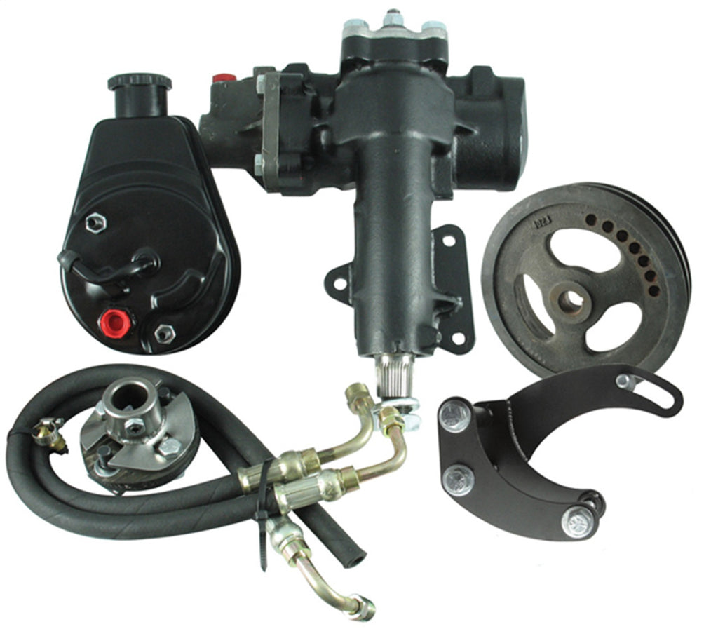 BORGESON 999016 Power Steering Conversn Kit 63-66 Corvette SBC