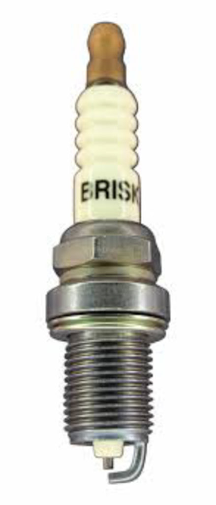 BRISK RACING SPARK PLUGS D12YS Spark Plug Silver Racing