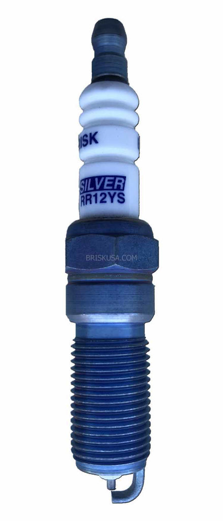 BRISK RACING SPARK PLUGS RR12YS Spark Plug Silver Racing