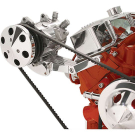 BILLET SPECIALTIES 10421 SBC Side Mt. Comp. Brkt Pass. Side