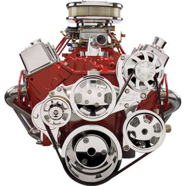 BILLET SPECIALTIES 13225 SBC Tru Trac Pulley Sys.