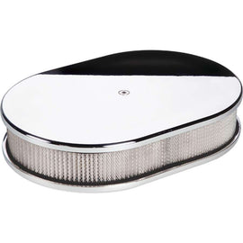 BILLET SPECIALTIES 15329 Small Oval Air Cleaner Plain