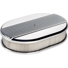 Load image into Gallery viewer, BILLET SPECIALTIES 15630 Small Ribbed Oval Air Cleaner