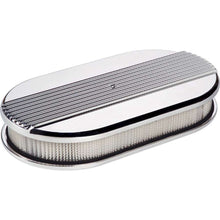 Load image into Gallery viewer, BILLET SPECIALTIES 15640 Large Ribbed Oval Air Cleaner