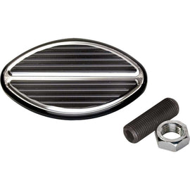 BILLET SPECIALTIES 199335 Black Oval Brake Pedal