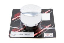 Load image into Gallery viewer, BILLET SPECIALTIES 20720 Polished Breather Cross Flags Logo