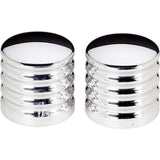 BILLET SPECIALTIES 248815 Ribbed Style Wiper Post Covers For Post