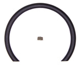 BILLET SPECIALTIES 28708 D-Shaped Half Wrap Black