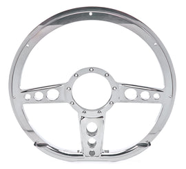 BILLET SPECIALTIES 29427 Steering Wheel 14in D- Shape Trans Am Polished