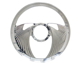 BILLET SPECIALTIES 29825 Half Wrap Steering Wheel -Eagle Polished