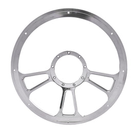 BILLET SPECIALTIES 30425 Half Wrap Steering Wheel -Vin Tech