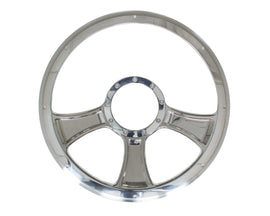 BILLET SPECIALTIES 30765 Chicayne Half Wrap Steering Wheel