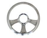 BILLET SPECIALTIES 30765 Chicayne Half Wrap Steering Wheel